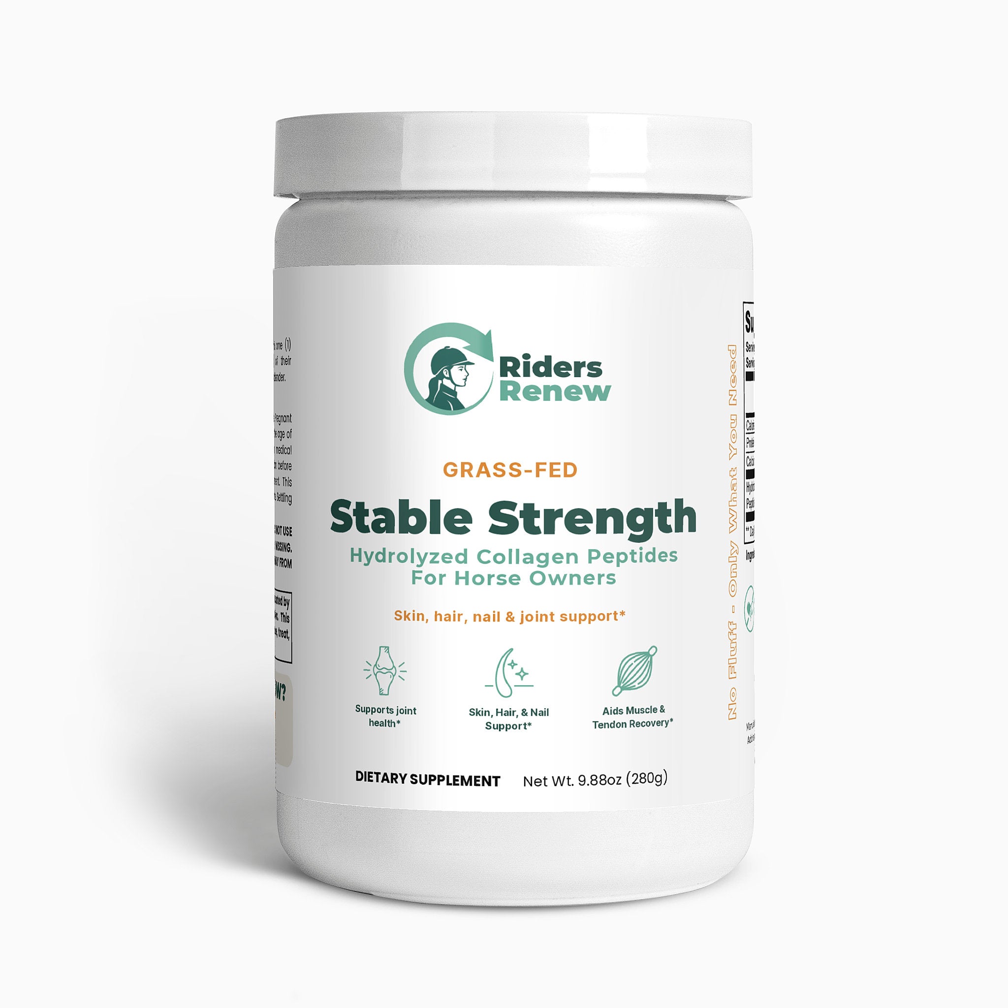 Stable Strength Grass-Fed Hydrolyzed Collagen Peptides