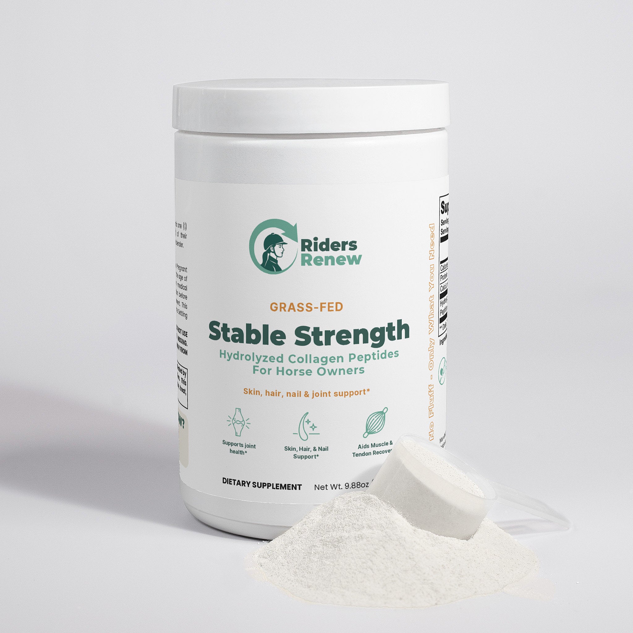 Stable Strength Grass-Fed Hydrolyzed Collagen Peptides