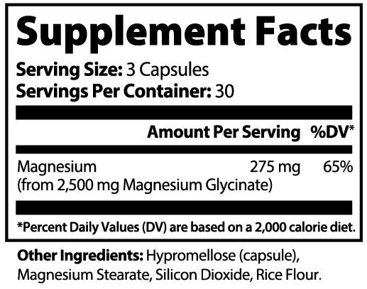 Stable Sleep Magnesium Glycinate