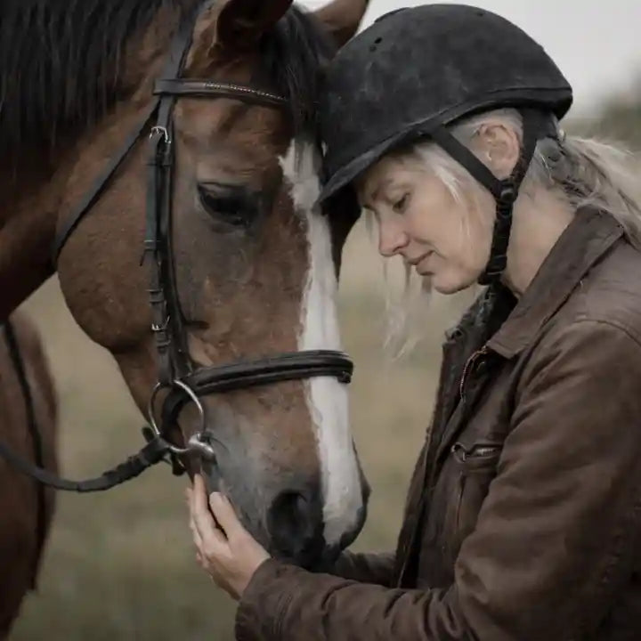 Horsewomen With Horse