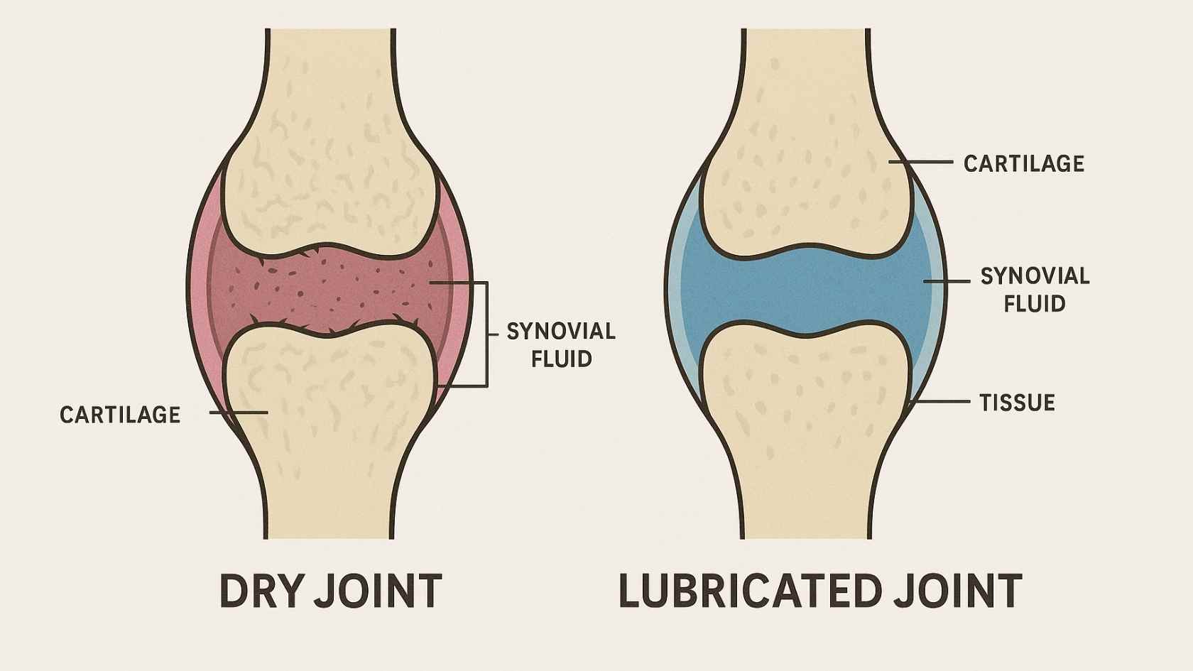 Dry Joints and Lubricated Joints