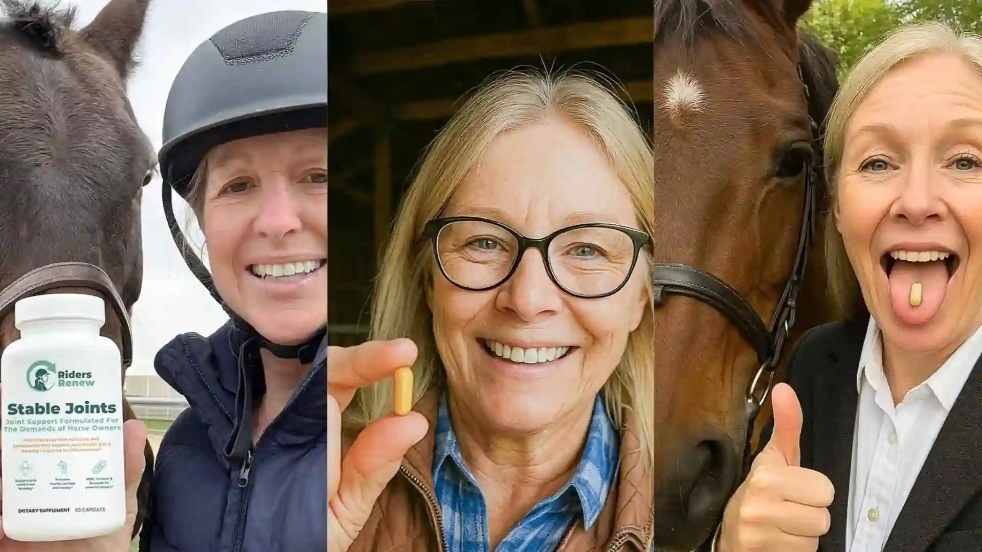 Horsewomen Joint Relief