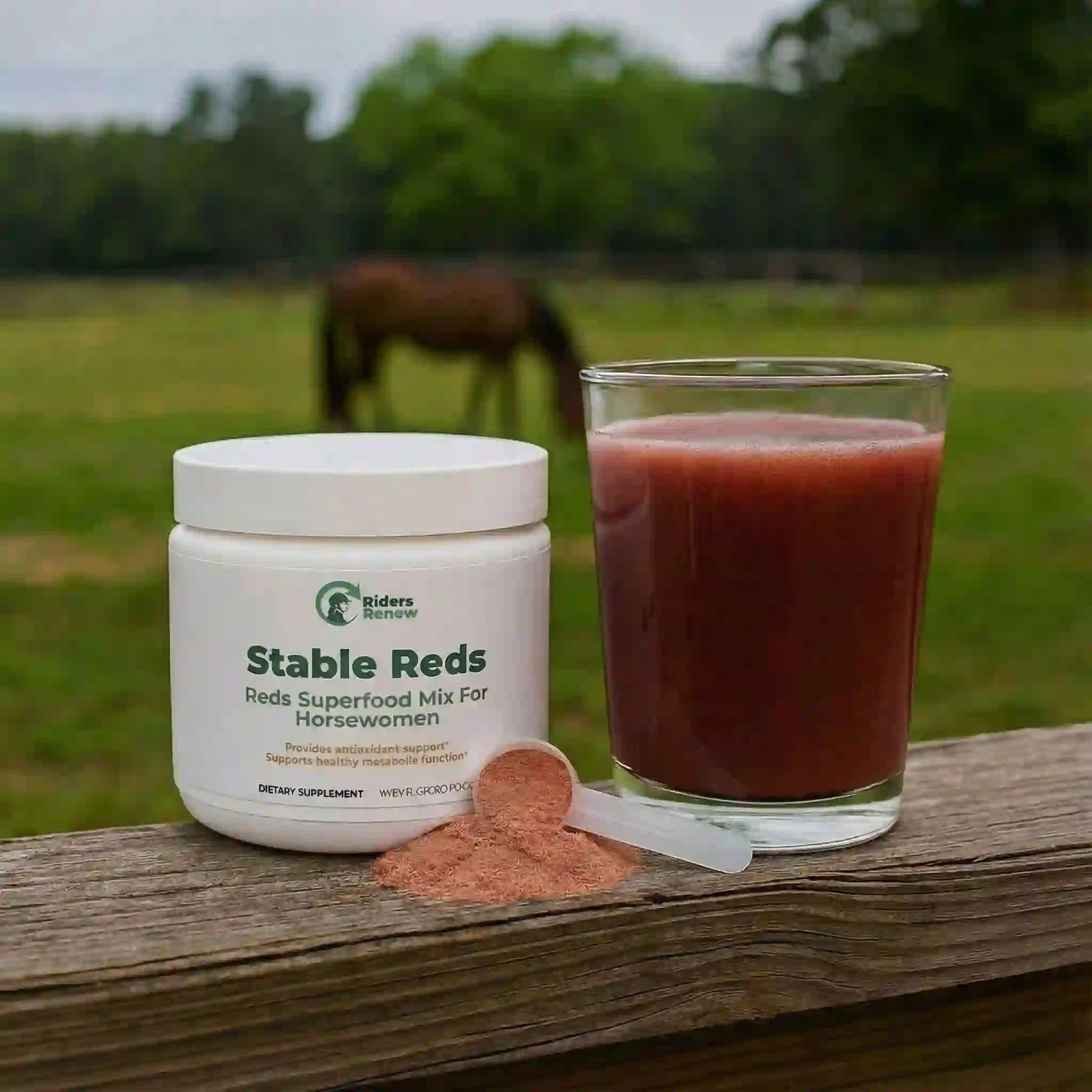 Stable Reds Superfood For Horsewomen