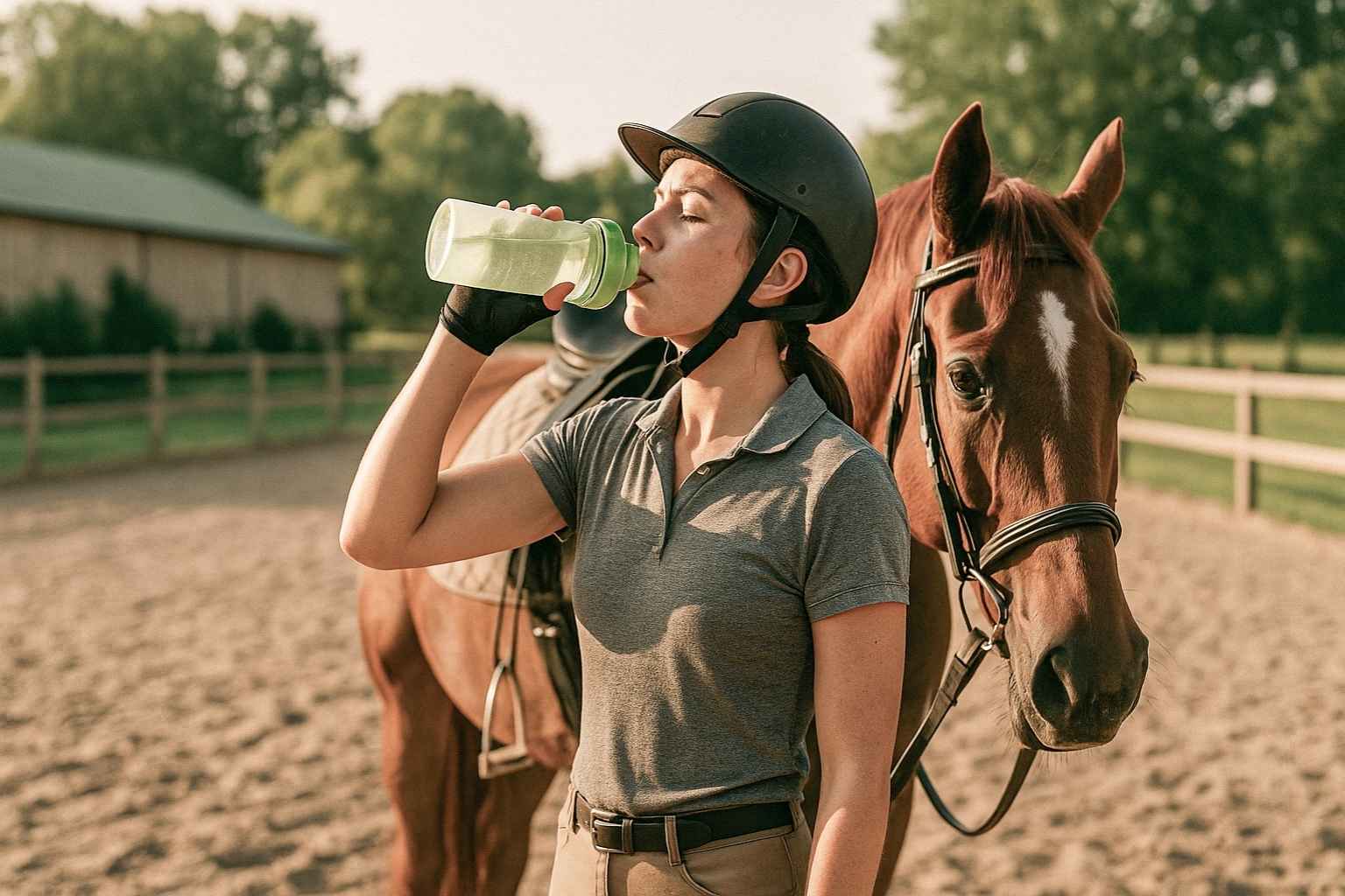 Horse Rider Drink